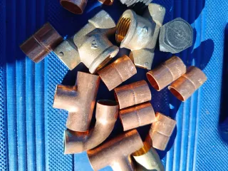 Lote Fontanería Cobre y Latón