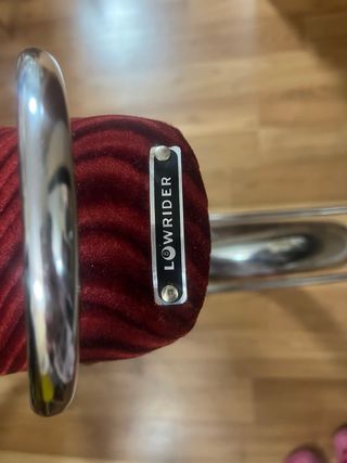 Bicicleta Lowrider Terciopelo Rojo vintage