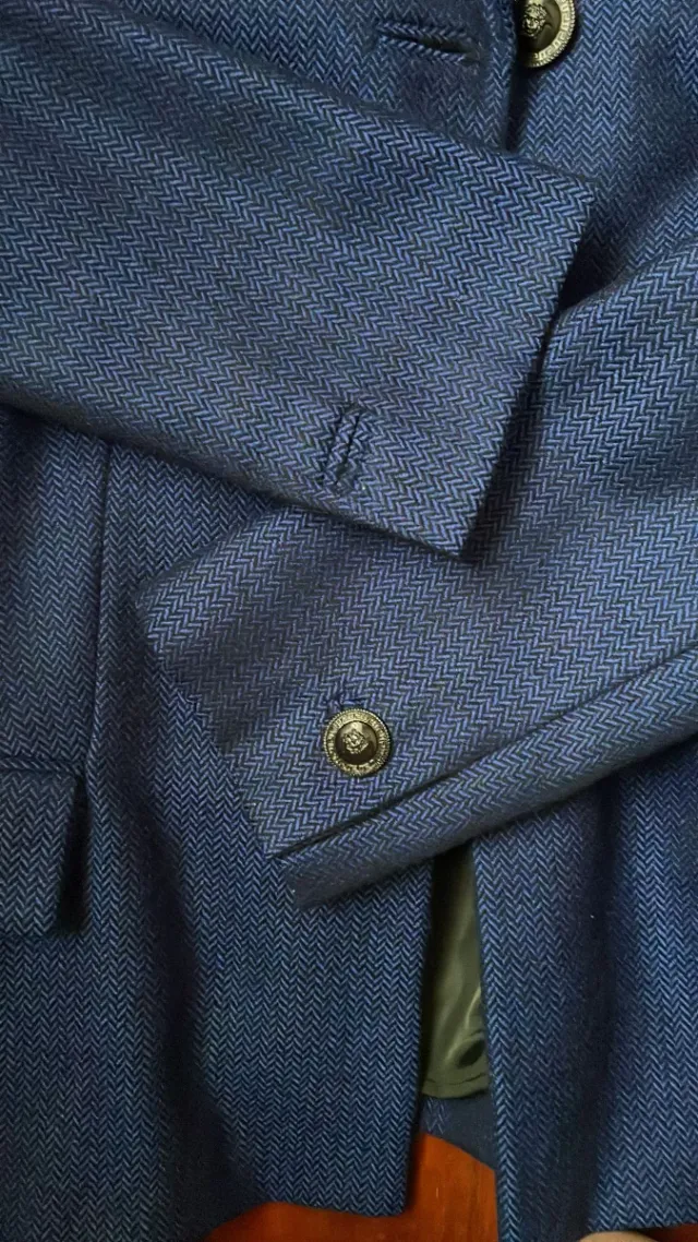 Tailleur Versace Blu