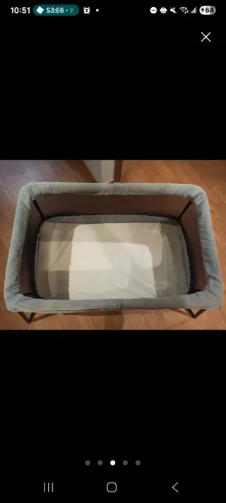 Cuna de viaje Babybjorn