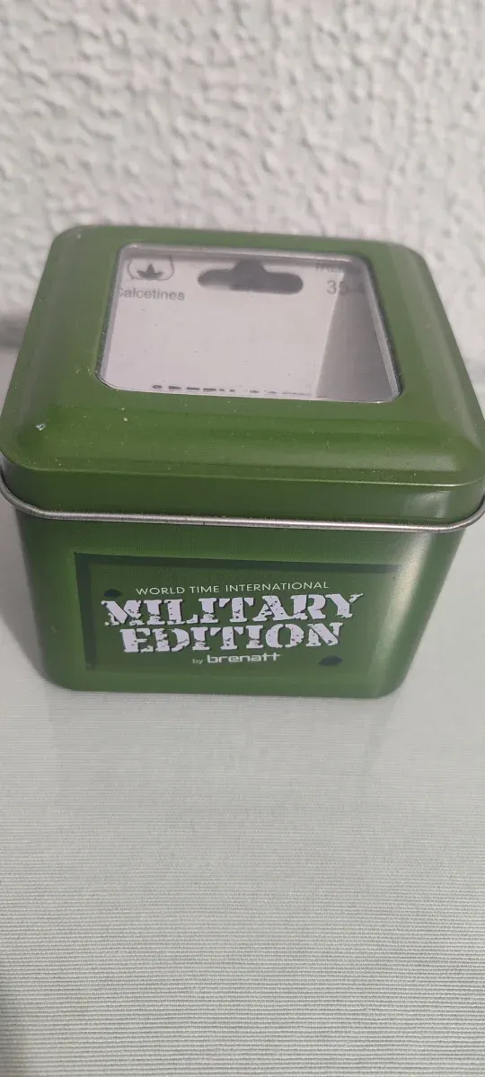 Caja Metálica Military Edition Brenatt