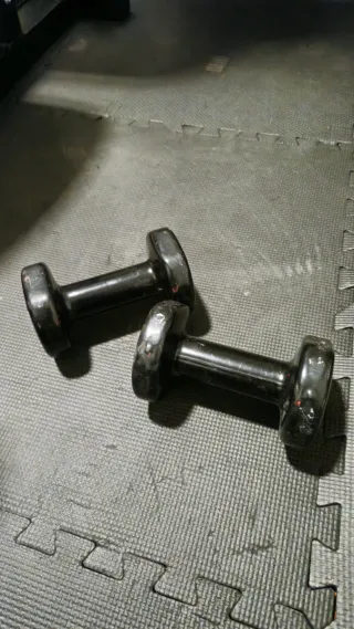 Mancuernas Negras 3 Kg (Par)