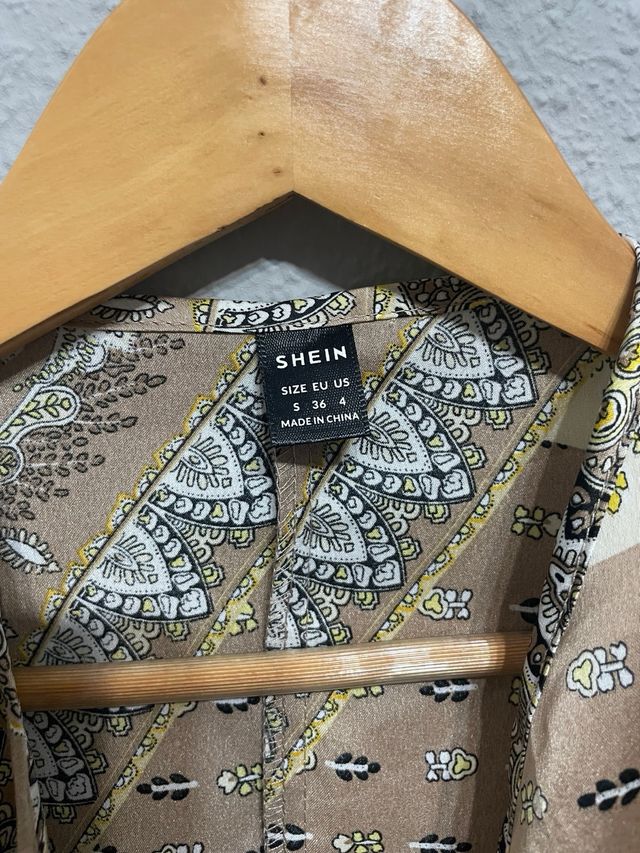 Blusa SHEIN manga murciélago talla S