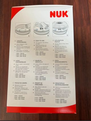 Esterilizador Micro Express Plus NUK