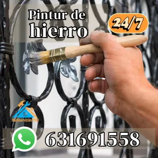 Pintura de hierro – Rejas, puertas, barandillas