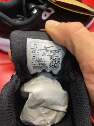 Zapatillas Nike Niños Negras