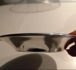 Formaggiera e cucchiaino silver plated