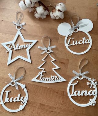 Bolas Navidad Personalizadas