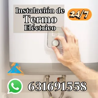 Instalación de termo eléctrico