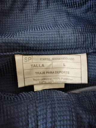 Chándal Militar Ejercito de Tierra Azul/Gris