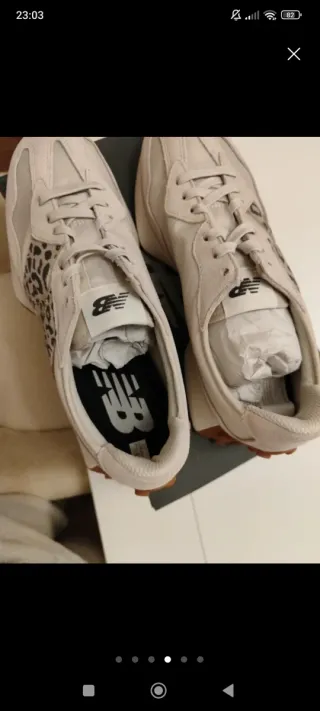 Zapatillas New Balance 327 Beige/Multicolor