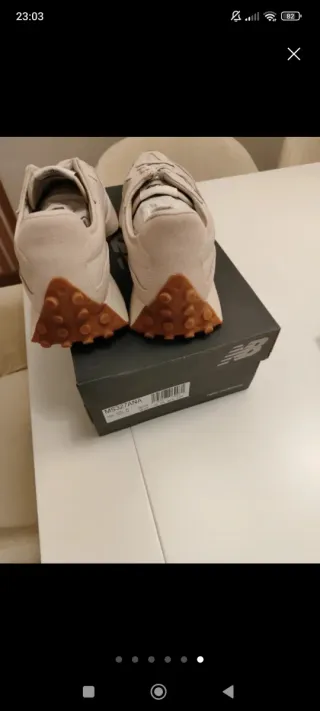 Zapatillas New Balance 327 Beige/Multicolor