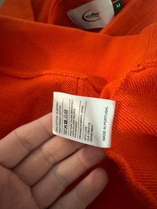 Sudadera Scuffers Talla M Naranja