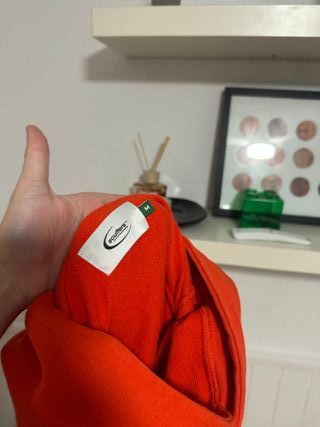 Sudadera Scuffers Talla M Naranja