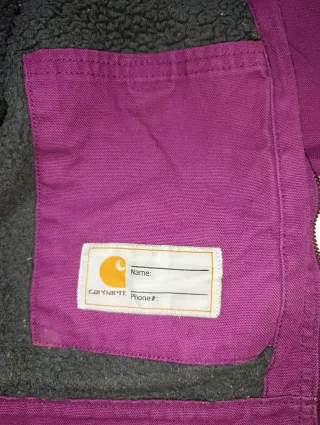 Giubbotto Carhartt Bambino 7/8 Anni Viola