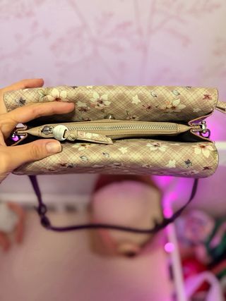 Bolso Parfois floral beige