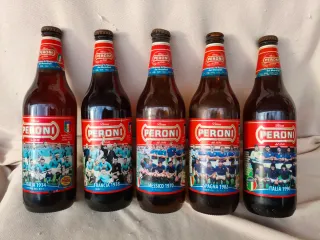 Bottiglie Peroni Serie Mondiali Calcio