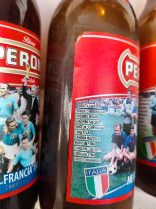 Bottiglie Peroni Serie Mondiali Calcio