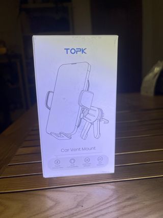 Soporte Móvil Coche TOPK + Cargador Mechero