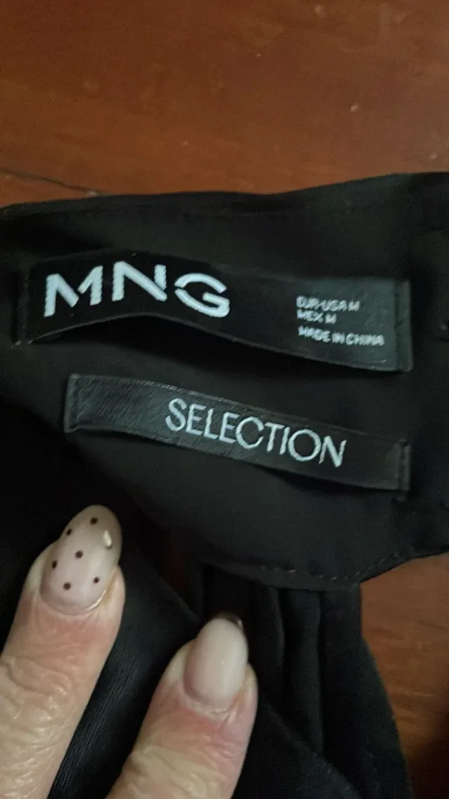 Tuta intera Mango nera