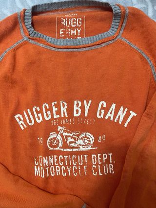 Camisola Gant Rugger Vintage Laranja