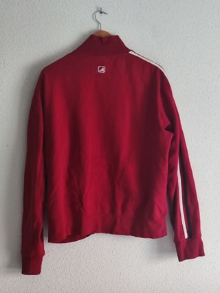 Sudadera roja y blanca Squaw Valley Ski