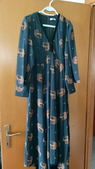 Abito lungo Dixie fantasia paisley