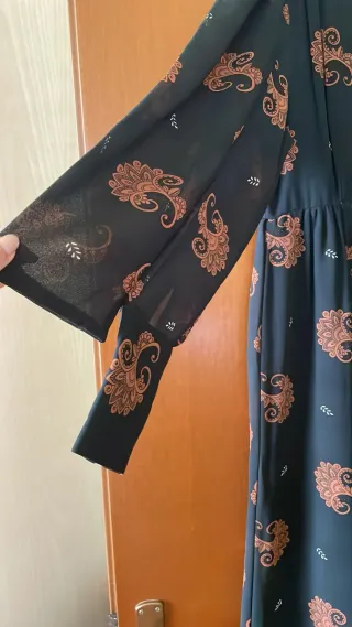 Abito lungo Dixie fantasia paisley