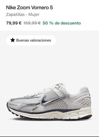 Nike Vomero 5 Mujer Talla 39 Azul