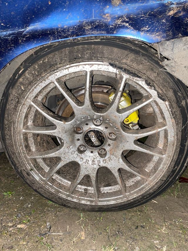 Llantas BBS 18” BMW para reparar
