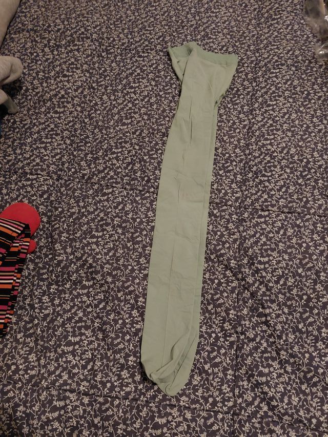 Medias Moschino verde talla única