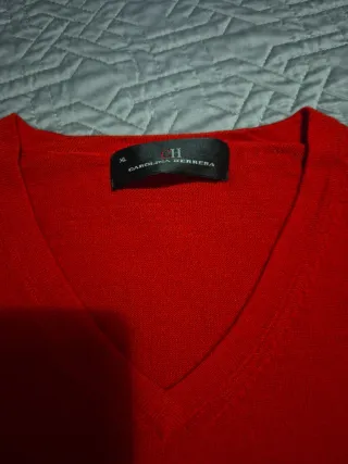 Jersey Carolina Herrera Rojo Caballero