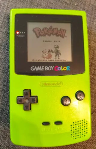 Nintendo Game Boy Color Verde. Sin juego