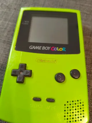 Nintendo Game Boy Color Verde. Sin juego