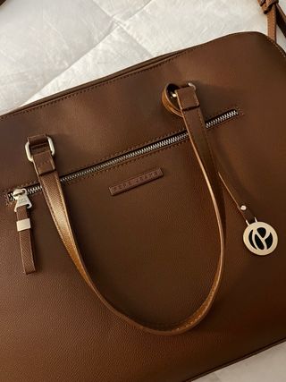 Bolso portátil Pepe Jeans marrón