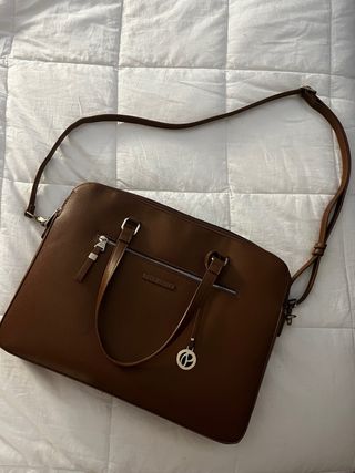 Bolso portátil Pepe Jeans marrón