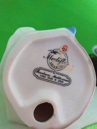 Figura de porcelana hecha a mano