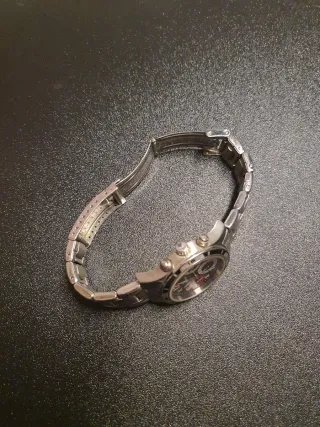 Reloj Viceroy Cronógrafo Plata y Rojo