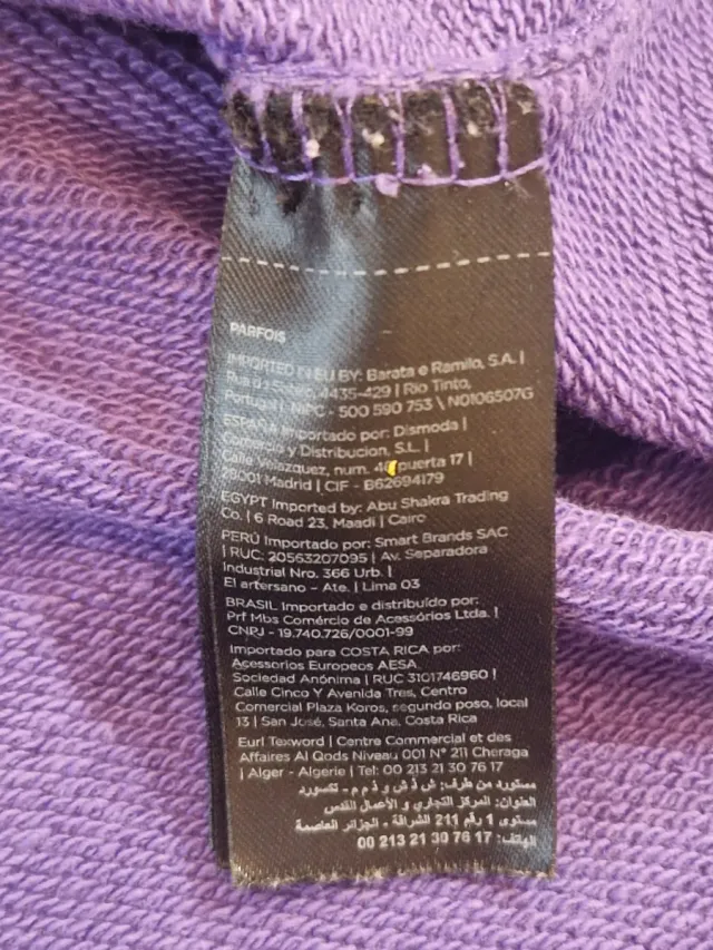 Sudadera Parfois Morada