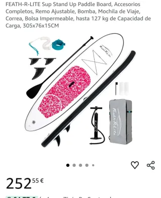 Tabla Paddle Surf FEATH-R-LITE Completa