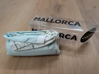 Crumpled map - Mallorca