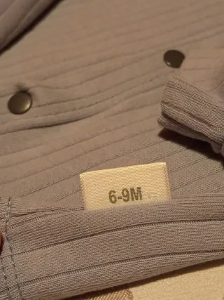 Tuta neonato/a cotone con gilet