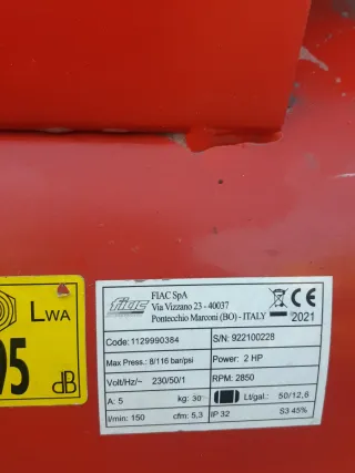 Compresor de aire HP2 de 50