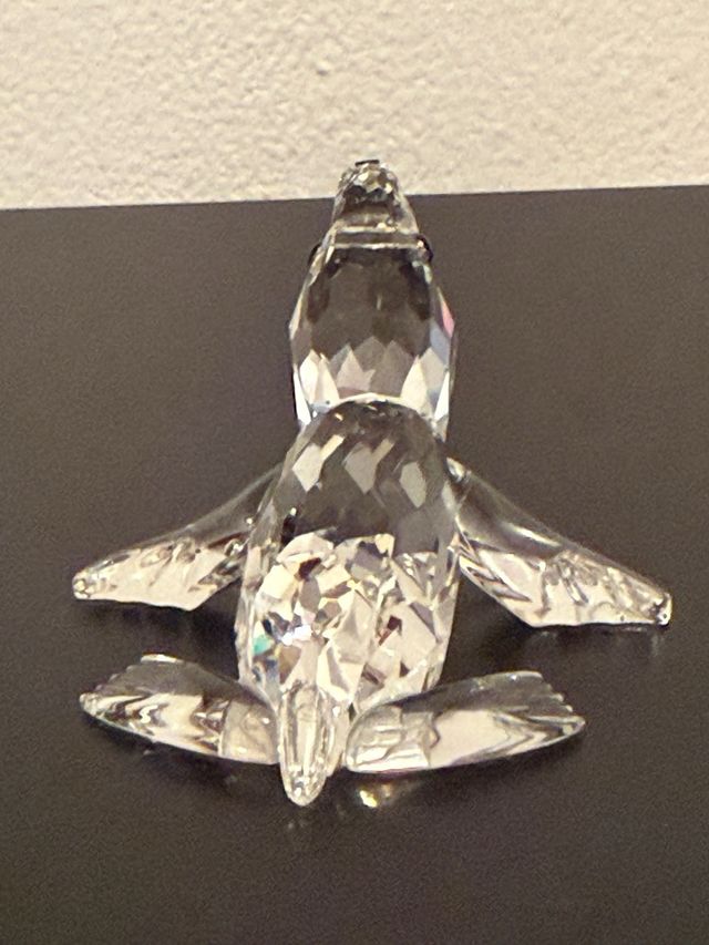 Cucciolo Leone Marino Swarovski Cristallo