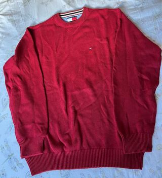 Jersey Tommy Hilfiger Rojo Hombre