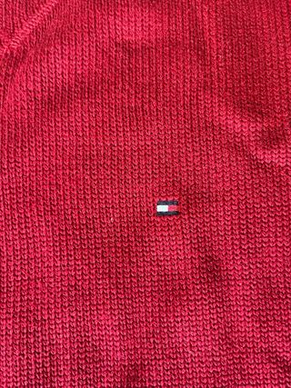 Jersey Tommy Hilfiger Rojo Hombre