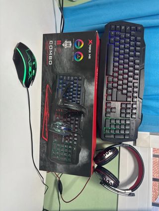 Teclado y Ratón Gamer Xtrike Me