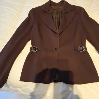 Chaqueta marrón elegante