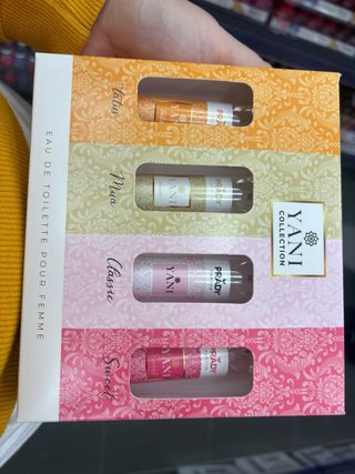 Set 4 Mini Perfumes Eau de Toilette Mujer