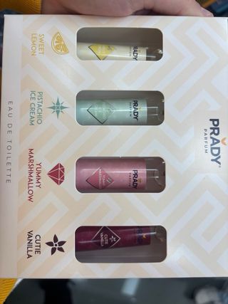 Set 4 Mini Perfumes Eau de Toilette Mujer